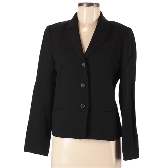 J.Crew Wool Blazer, Size 4, Black